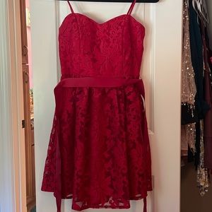 La Scala Holiday A-Line Dress